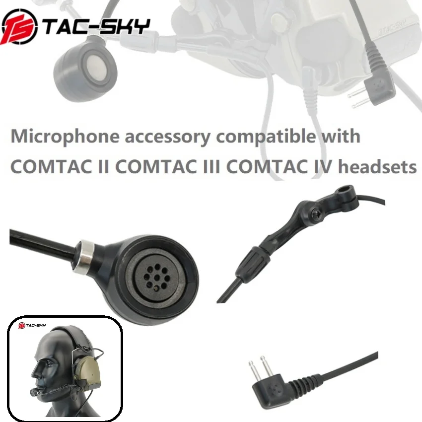 TS TAC-SKY Tactical Adjustable Microphone Headset Accessory, Compatible with COMTC II, III, IV Shooting Headsets
TS TAC-SKY Tactical Adjustable Microphone Headset Accessory, Compatible with COMTC II, III, IV Shooting Headsets