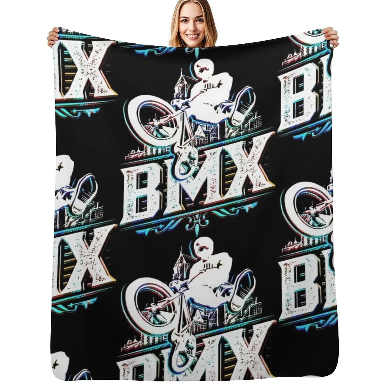 Retro Bmx Apparel - Classic Vintage Bmx Jump Throw Blanket Air Conditioner Soft Blanket for Office Home
Retro Bmx Apparel - Classic Vintage Bmx Jump Throw Blanket Air Conditioner Soft Blanket for Office Home