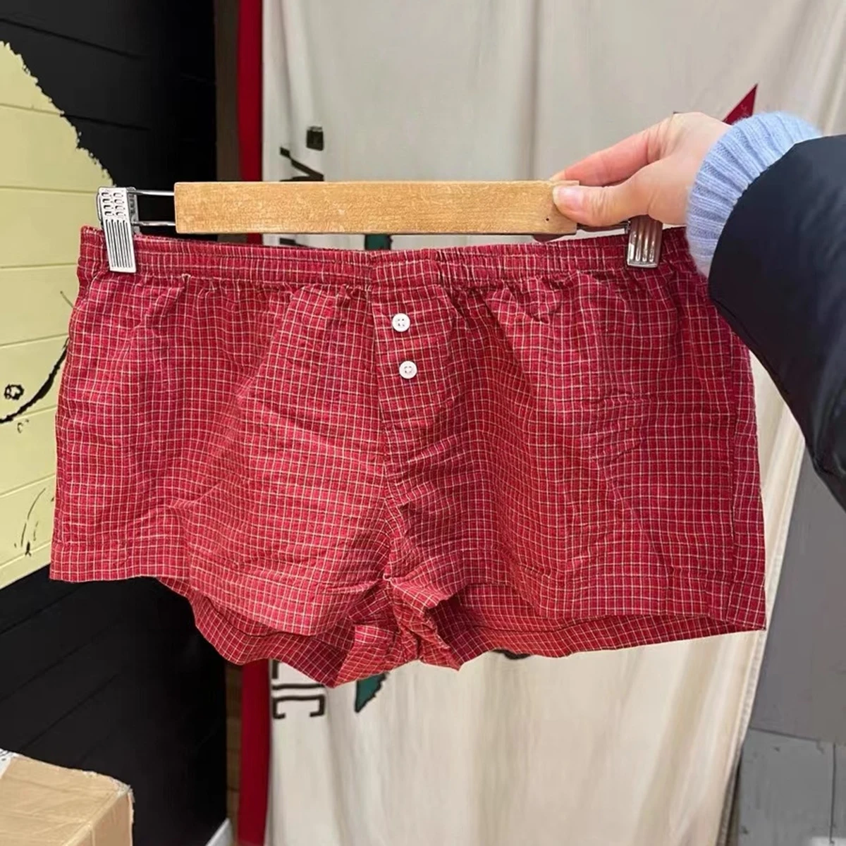 Cotton Plaid Shorts for Women Summer Clothes 2024 High Waist Elastic Kawaii Cute Skort Shorts Girls 2000s Y2K Youthful Shorts
Cotton Plaid Shorts for Women Summer Clothes 2024 High Waist Elastic Kawaii Cute Skort Shorts Girls 2000s Y2K Youthful Shorts