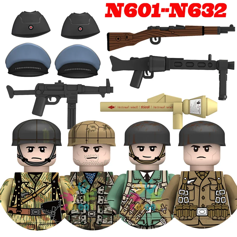 New Kids Toys WW2 Building Blocks Soviet US 4 Sides Printed Complete Soldiers Mini Action Figures Toys For Kids Birthdays Gifts
New Kids Toys WW2 Building Blocks Soviet US 4 Sides Printed Complete Soldiers Mini Action Figures Toys For Kids Birthdays Gifts
