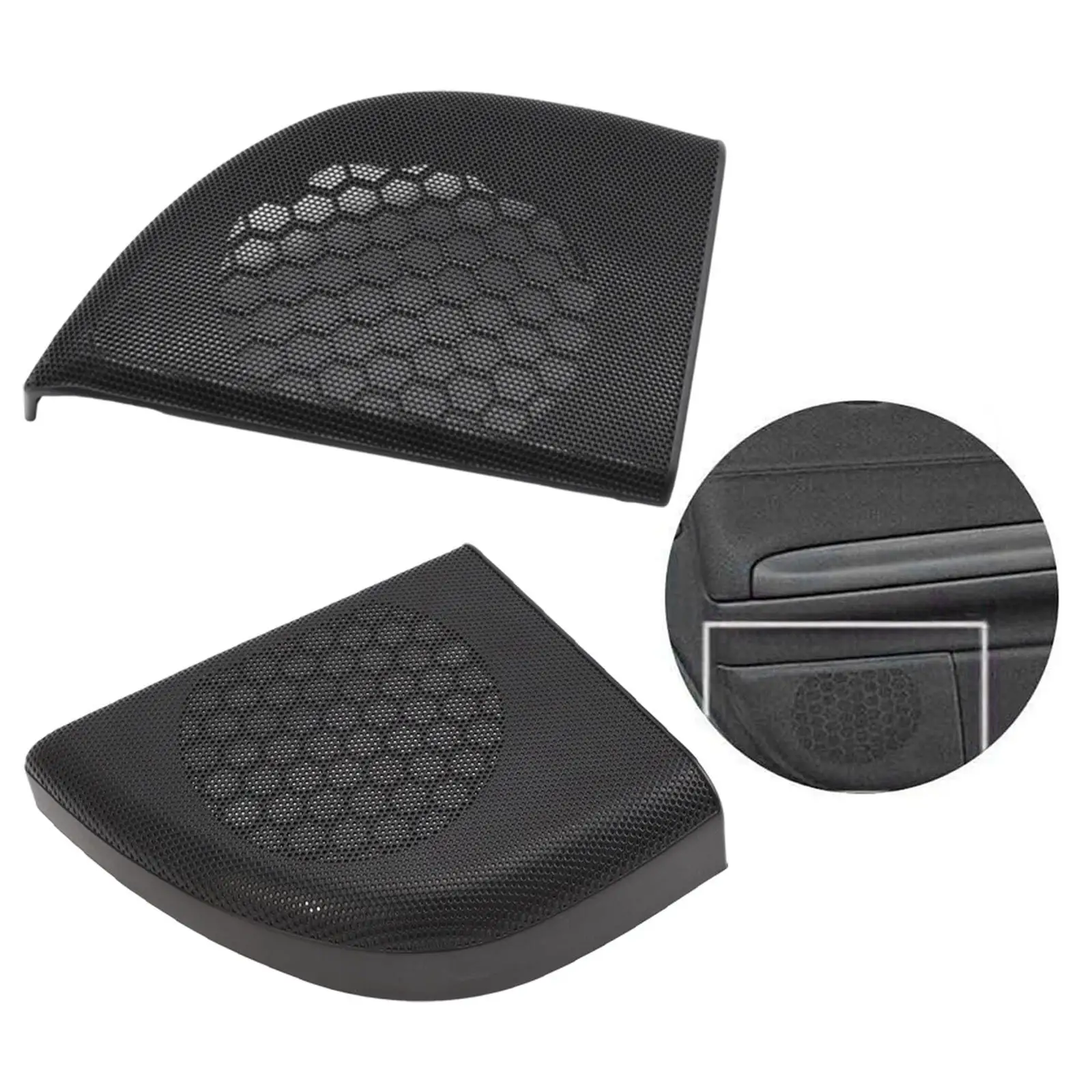 Door Speaker Cover Auto Component Black ABS Mesh Protector Spare Part for Mercedes-benz C230 C320 CLC Coupe
Door Speaker Cover Auto Component Black ABS Mesh Protector Spare Part for Mercedes-benz C230 C320 CLC Coupe