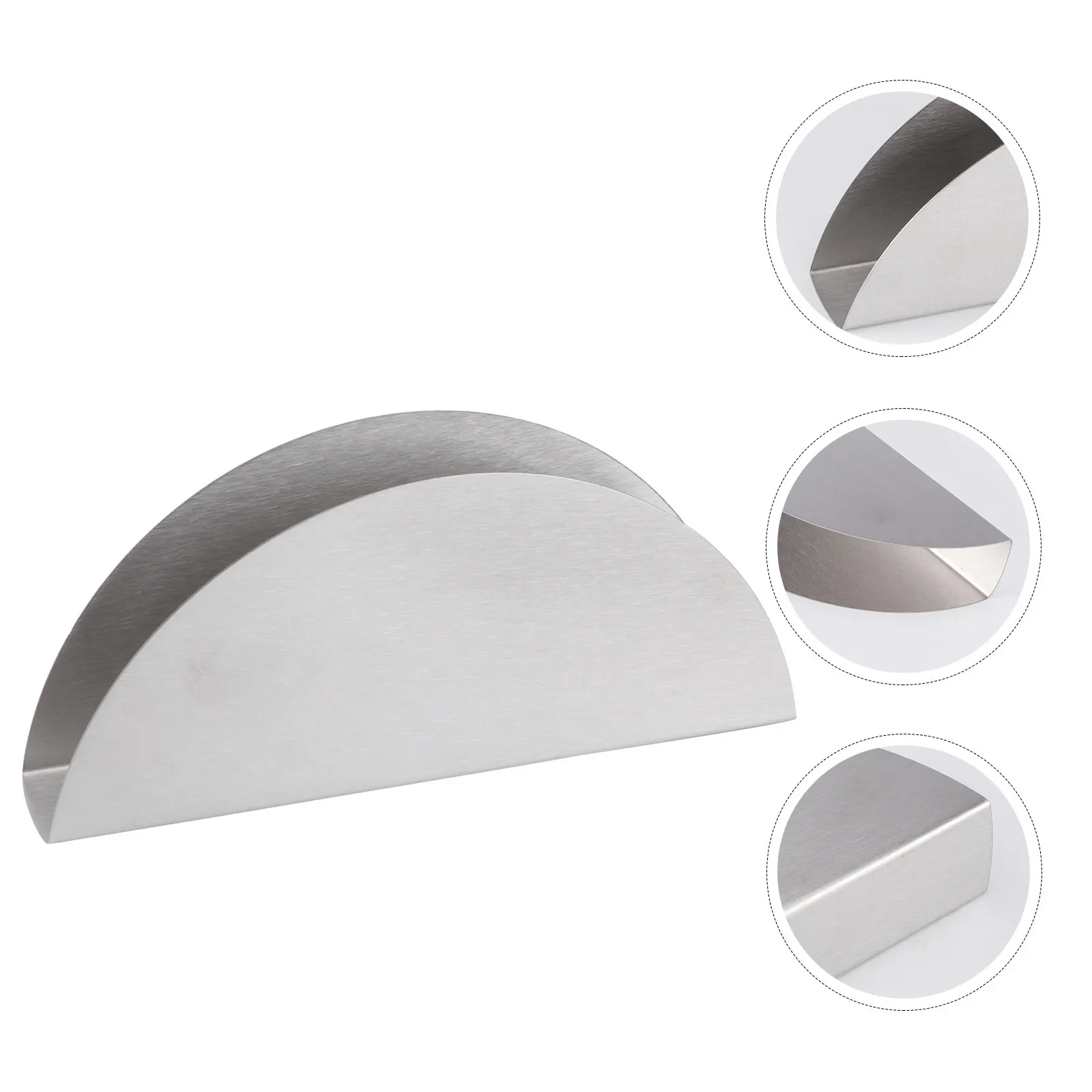 Vertical Stainless Steel Towel Rack Napkin Holder Tissue Box Organizer Paper Holder Fan Shape Kitchen Home Decor
Vertical Stainless Steel Towel Rack Napkin Holder Tissue Box Organizer Paper Holder Fan Shape Kitchen Home Decor