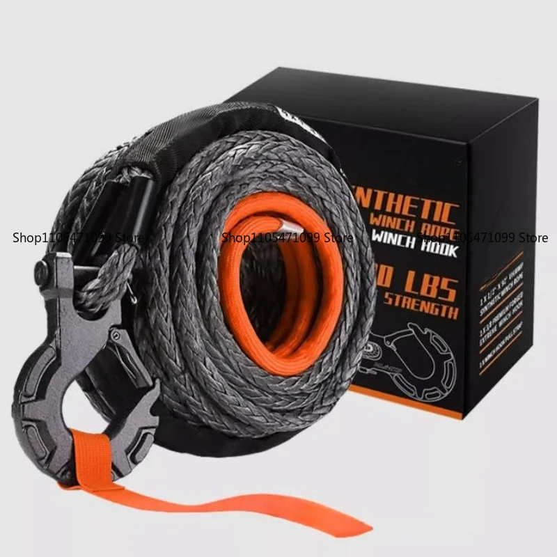 Winch Rope Outdoor Traction Car Rescue Nylon Trailer Rope Off-road Special Strong Lengthening Thickening
Winch Rope Outdoor Traction Car Rescue Nylon Trailer Rope Off-road Special Strong Lengthening Thickening