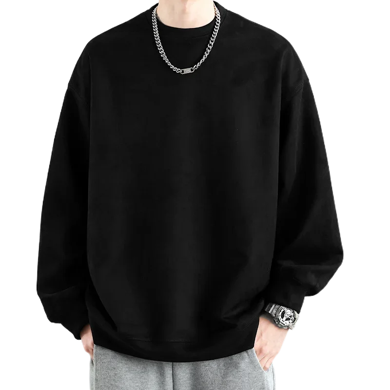 2023 New Round Neck Sweater Simple Men's and Women's Solid Color Thick Spring Autumn Loose Large Casual Top
2023 New Round Neck Sweater Simple Men's and Women's Solid Color Thick Spring Autumn Loose Large Casual Top