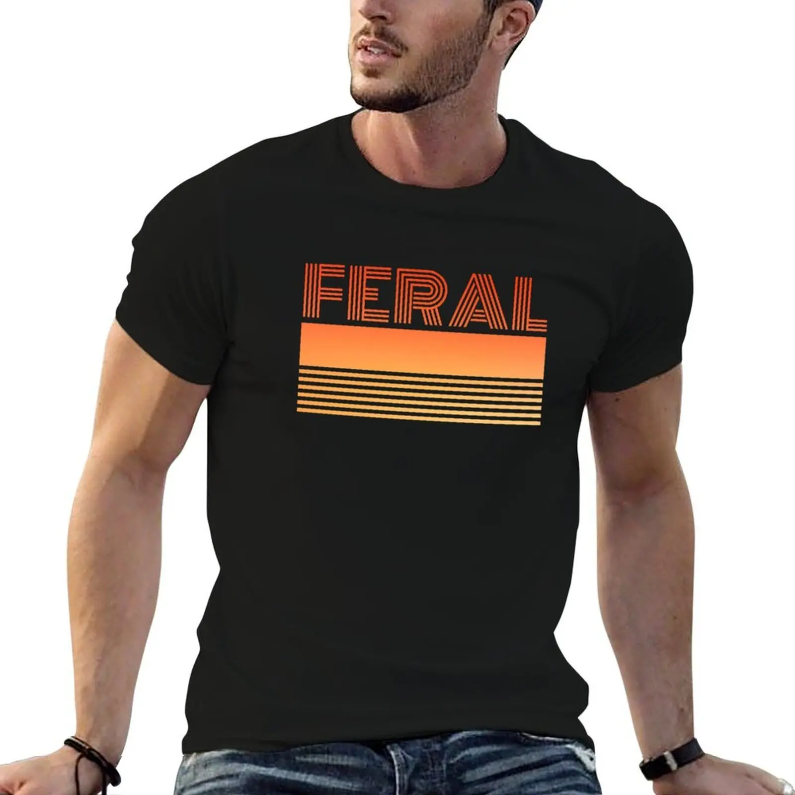 Feral T-Shirt t shirts for man graphic funny t shirt custom print T-Shirt 
Feral T-Shirt t shirts for man graphic funny t shirt custom print T-Shirt