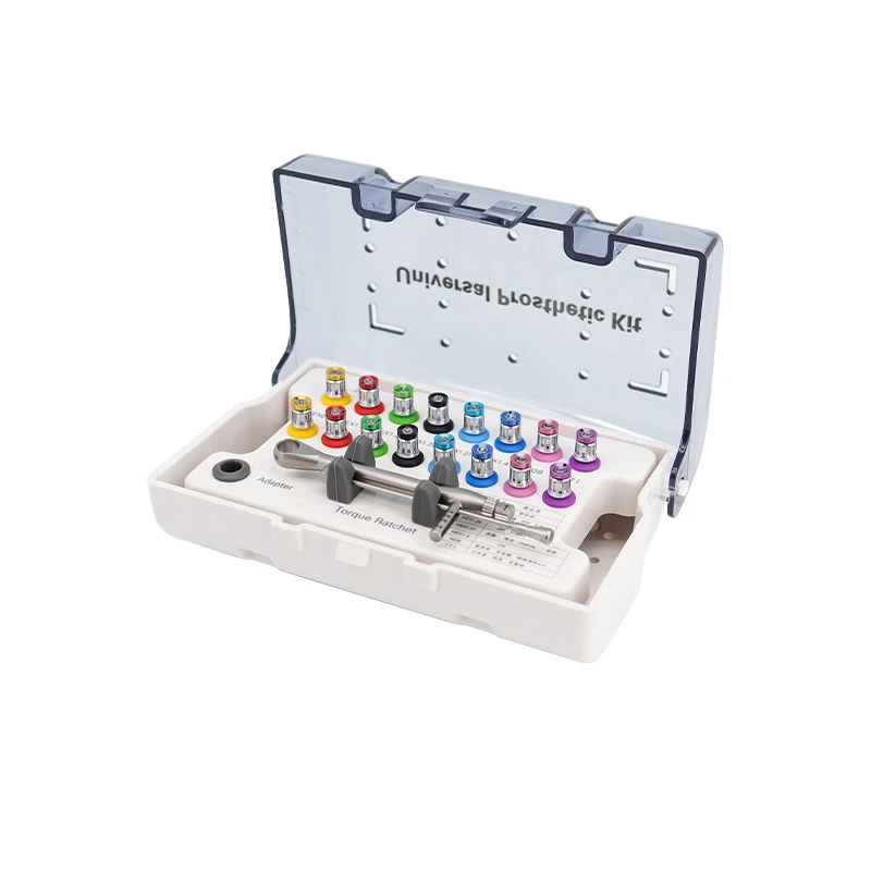 Factory Price Manual Use Dentals Implants Universal Mini Restoration Drivers Kit Ratchet Set Dentals Prosthetic Restoration Kits
Factory Price Manual Use Dentals Implants Universal Mini Restoration Drivers Kit Ratchet Set Dentals Prosthetic Restoration Kits