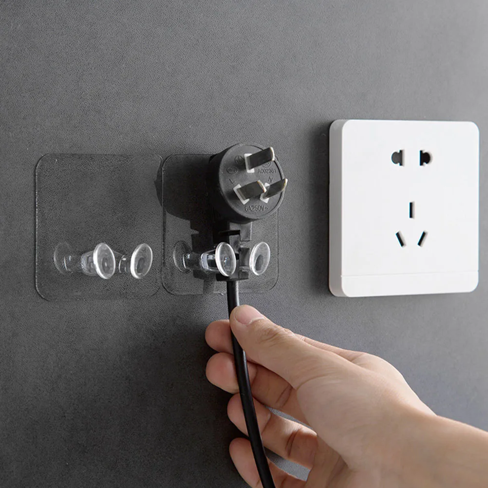 20 Pcs No Trace Hook Cable Holder Organizer Cables Bra Organiser Trimah for Plug Creative Wall Hooks Bracket Clip
20 Pcs No Trace Hook Cable Holder Organizer Cables Bra Organiser Trimah for Plug Creative Wall Hooks Bracket Clip