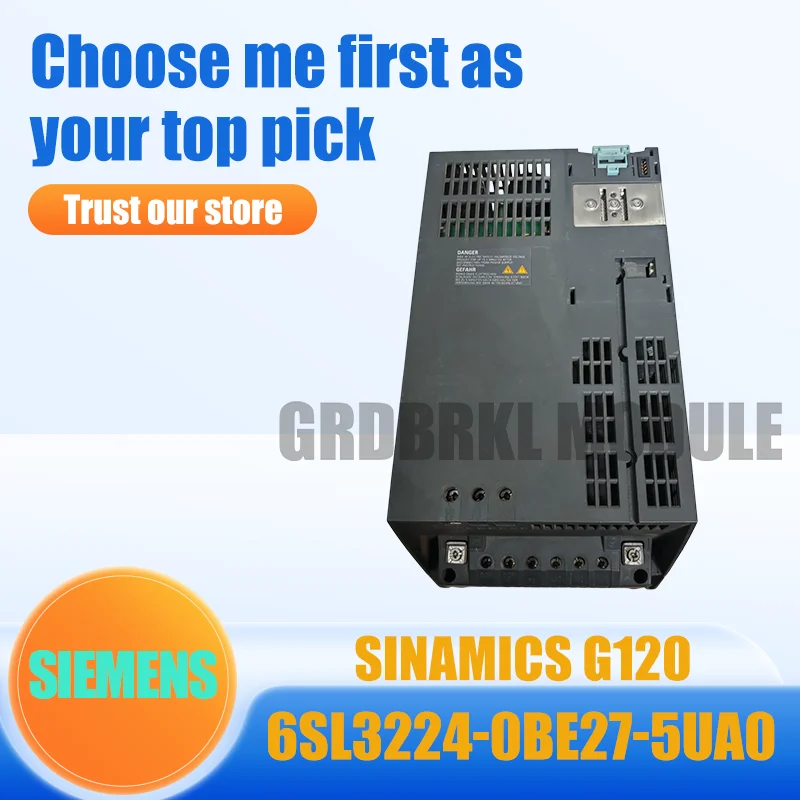 SIEMENS New Original 6SL3224-0BE27-5UA0 6SL3224-0BE24-0UA0 6SL3224-0BE25-5UA0 G120 PM240 Power Module
SIEMENS New Original 6SL3224-0BE27-5UA0 6SL3224-0BE24-0UA0 6SL3224-0BE25-5UA0 G120 PM240 Power Module