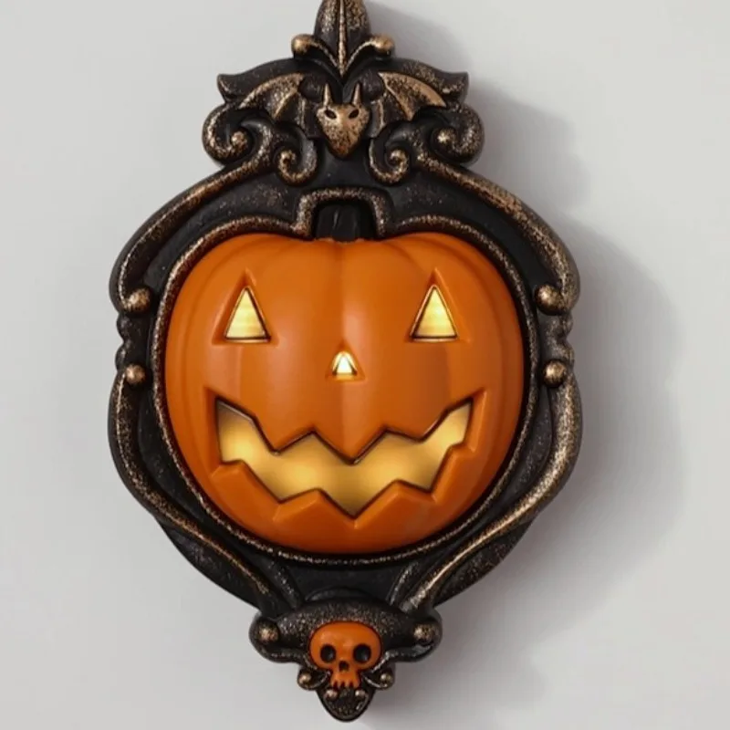 Halloween Courtyard Wall Lamps Door Head Hanging Banner Pumpkin Man Resin Pendant Background Atmosphere Hanging Art Decoration
Halloween Courtyard Wall Lamps Door Head Hanging Banner Pumpkin Man Resin Pendant Background Atmosphere Hanging Art Decoration