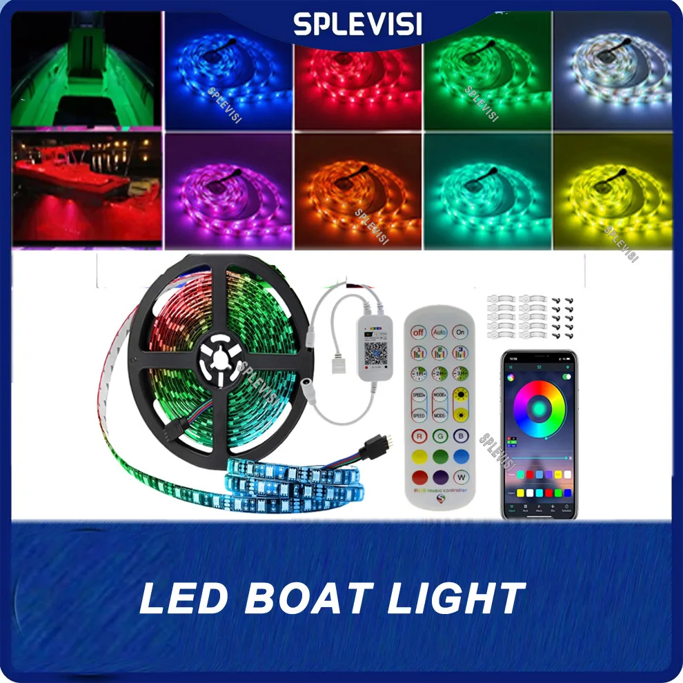 Водонепроницаемая светодиодная лента RGB, подсветка для лодки, морской Понтонный фонарь для Джона, подсветка для лодки для ночной рыбалки с дистанционным управлением и синхронизацией музыки через приложение
Водонепроницаемая светодиодная лента RGB, подсветка для лодки, морской Понтонный фонарь для Джона, подсветка для лодки для ночной рыбалки с дистанционным управлением и синхронизацией музыки через приложение