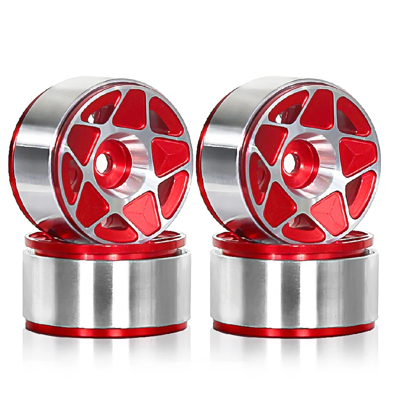 RC Car 4pcs 1.0" Metal Beadlock Wheel Hub Wheel Rim For 1/18 1/24 RC Crawler Car TRX4M SCX24 AX24 Upgrade Parts Accessories
RC Car 4pcs 1.0" Metal Beadlock Wheel Hub Wheel Rim For 1/18 1/24 RC Crawler Car TRX4M SCX24 AX24 Upgrade Parts Accessories