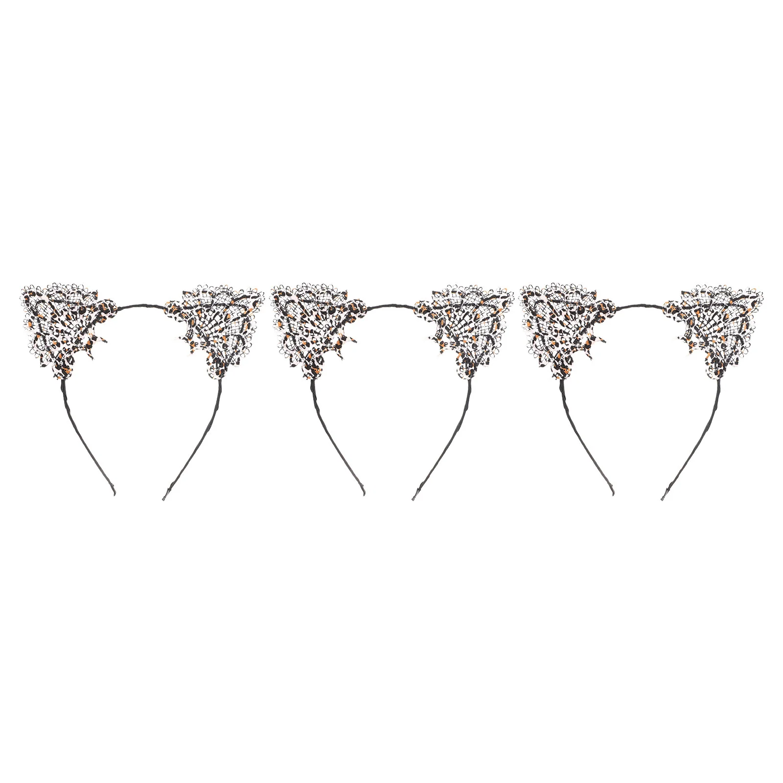 3 Pcs Headband Lace Cat Ear Modeling Women Hair Ornament Leopard Decorative Child
3 Pcs Headband Lace Cat Ear Modeling Women Hair Ornament Leopard Decorative Child