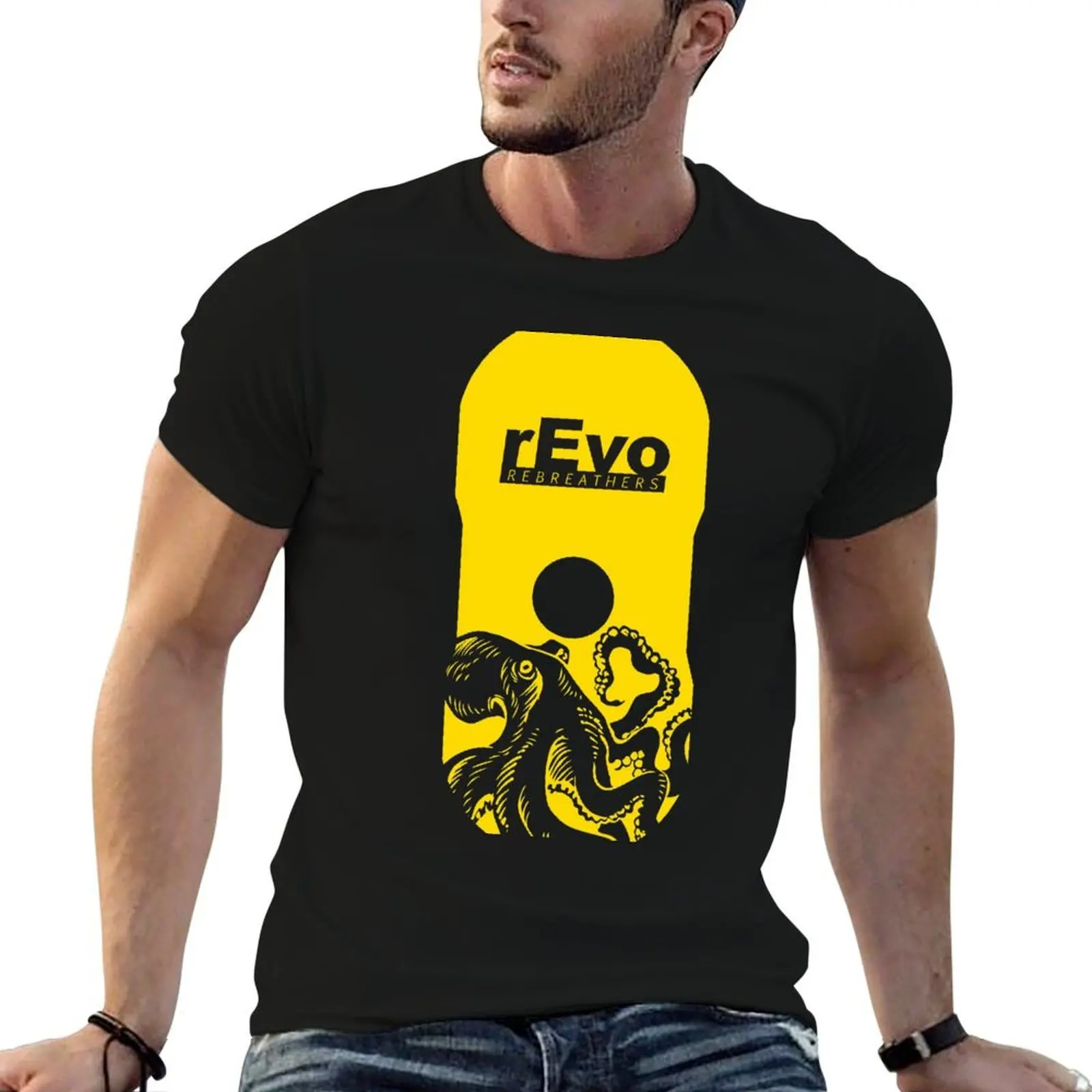 rEvo black/yellow octo T-Shirt anime tshirt man t shirts high quality luxury brand T-Shirt 
rEvo black/yellow octo T-Shirt anime tshirt man t shirts high quality luxury brand T-Shirt
