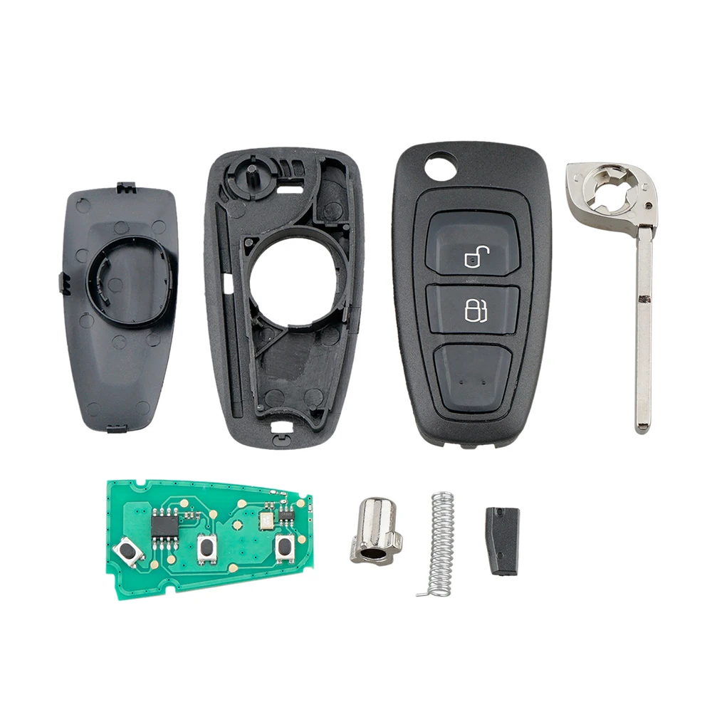 2 Buttons 433MHz 5WK50166 AB39-15K601-DA Key Fob Keyless Entry Remote Fit for Ford Ranger Focus 2012-2015 with 4D63 Chip
2 Buttons 433MHz 5WK50166 AB39-15K601-DA Key Fob Keyless Entry Remote Fit for Ford Ranger Focus 2012-2015 with 4D63 Chip