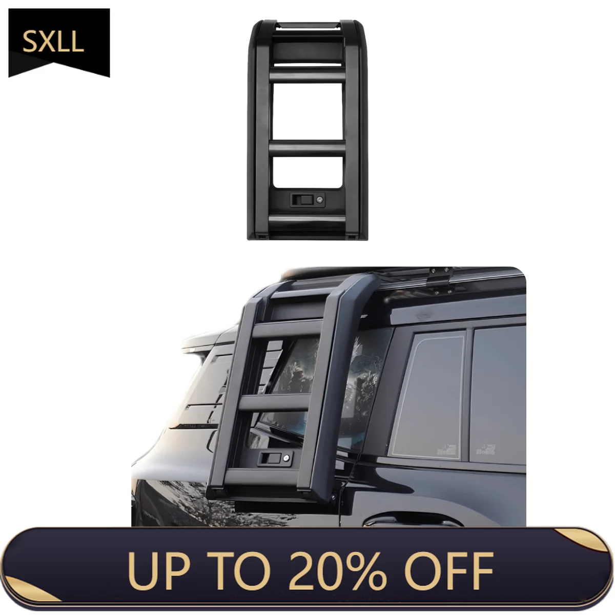 SXLL Black folding ladder aluminum telescopic foldable side walker external upgrade and installation is convenient
SXLL Black folding ladder aluminum telescopic foldable side walker external upgrade and installation is convenient