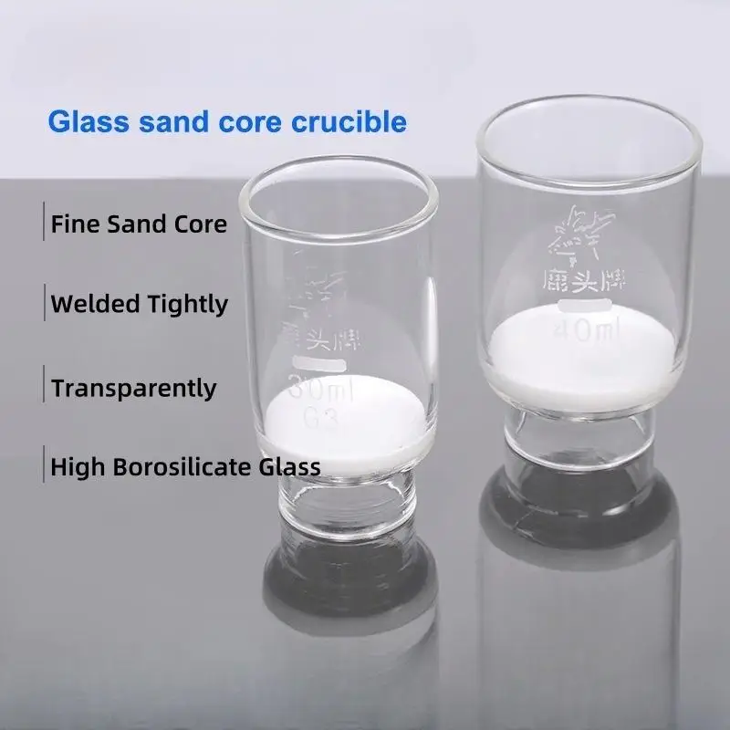 Лабораторный прозрачный тигель 30 мл, 40 мл, 50 мл, 60 мл, 100 мл, тигель со стеклянным песчаным сердечником и фильтром размера пор G1 G2 G3 G4 G5 для школьного эксперимента
Лабораторный прозрачный тигель 30 мл, 40 мл, 50 мл, 60 мл, 100 мл, тигель со стеклянным песчаным сердечником и фильтром размера пор G1 G2 G3 G4 G5 для школьного эксперимента