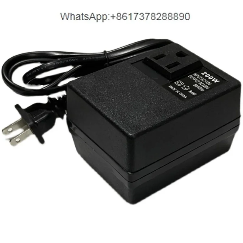 Voltage converter 110V to 220V power transformer Domestic small household appliances Foreign use power conversion
Voltage converter 110V to 220V power transformer Domestic small household appliances Foreign use power conversion