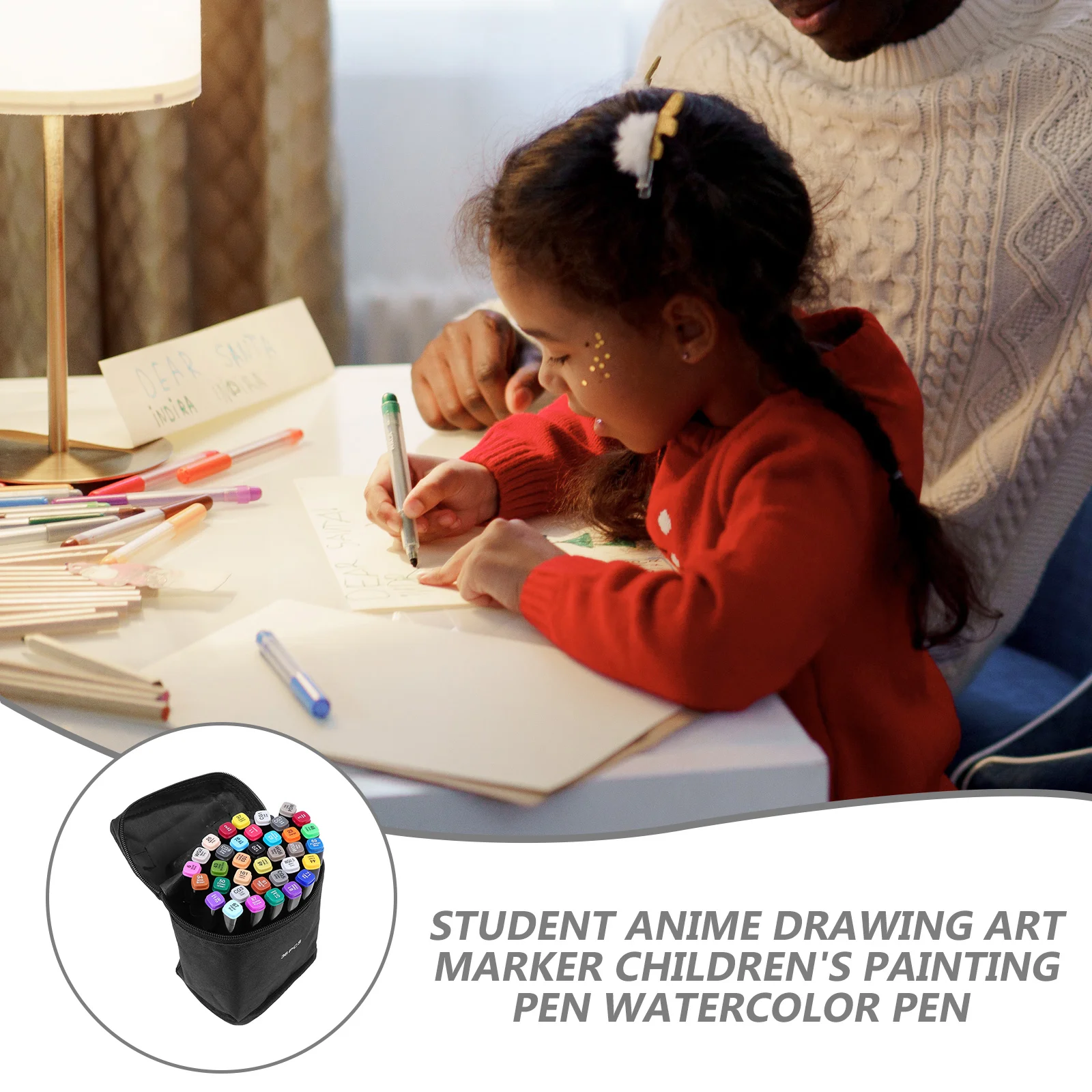 1Set Marker Pens Double Ended Design Smooth Watercolor Tips Portable Art Markers for Coloring Fast Drying Non Toxic Drawing
1Set Marker Pens Double Ended Design Smooth Watercolor Tips Portable Art Markers for Coloring Fast Drying Non Toxic Drawing