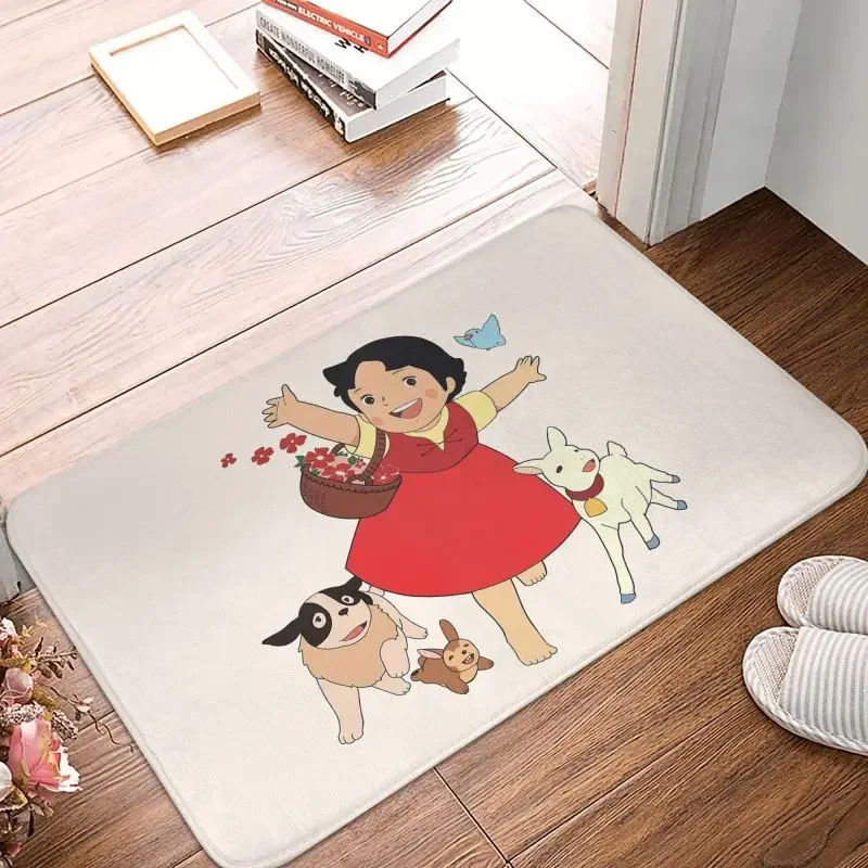 Heidi The Girl From The Alps Коврик для двери Противоскользящий коврик для кухни и ванной комнаты Коврик для пола в туалетной двери Входной ковер
Heidi The Girl From The Alps Коврик для двери Противоскользящий коврик для кухни и ванной комнаты Коврик для пола в туалетной двери Входной ковер