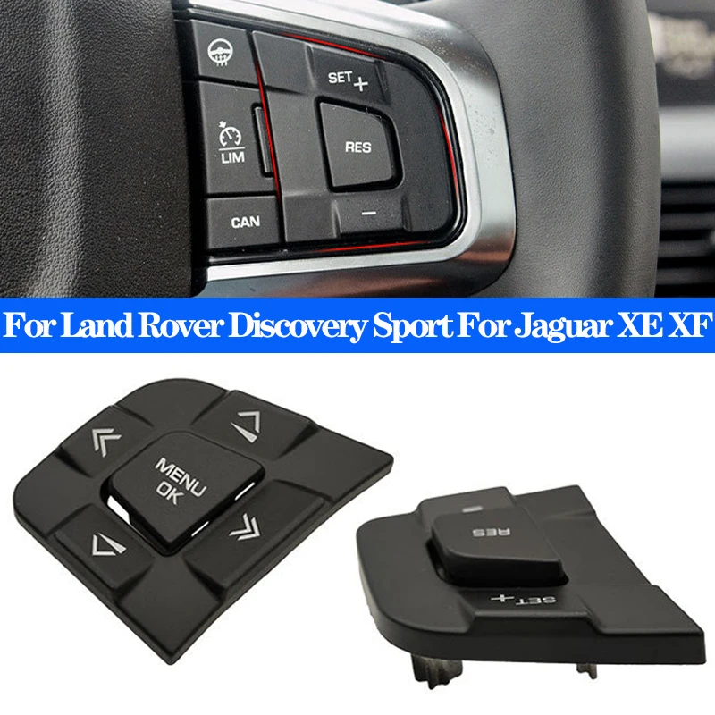 Многофункциональная кнопка переключения на руле автомобиля для Land Rover Discovery Sport для Jaguar XE XF 15-19, аксессуары для интерьера
Многофункциональная кнопка переключения на руле автомобиля для Land Rover Discovery Sport для Jaguar XE XF 15-19, аксессуары для интерьера