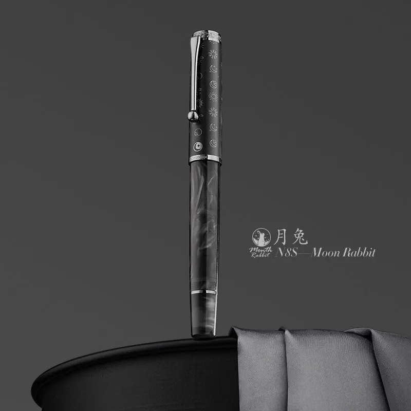 New Hongdian N8S Acrylic Softness Flex Nib Fountain Pen EF/F/ Blade F/M Nib Writing Pen &Converter, Gray, Green, Red Pen
New Hongdian N8S Acrylic Softness Flex Nib Fountain Pen EF/F/ Blade F/M Nib Writing Pen &Converter, Gray, Green, Red Pen