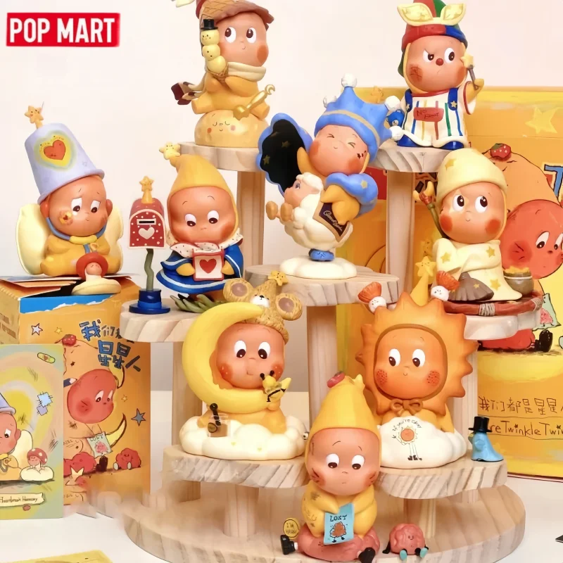 POPMART We Are Twinkle Twinkle Serie Blind Box Mystery Box Guess Bag Toy Doll Cute Anime Figure Desktop Ornament Collection Gift
POPMART We Are Twinkle Twinkle Serie Blind Box Mystery Box Guess Bag Toy Doll Cute Anime Figure Desktop Ornament Collection Gift