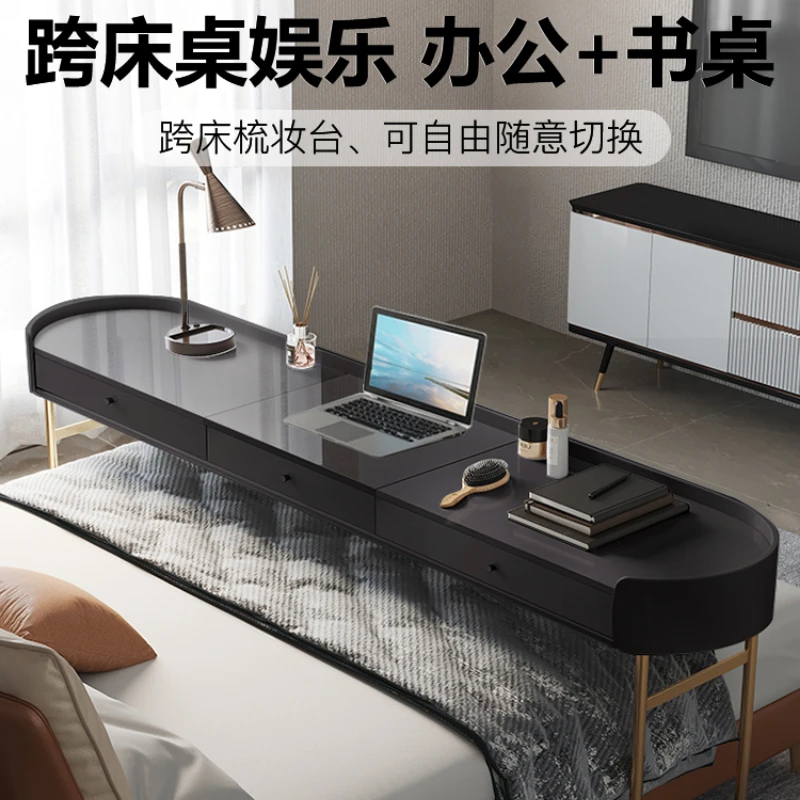 Straddle table, light luxury movable bed, lazy table, bedroom, long table at the end of the bed
Straddle table, light luxury movable bed, lazy table, bedroom, long table at the end of the bed