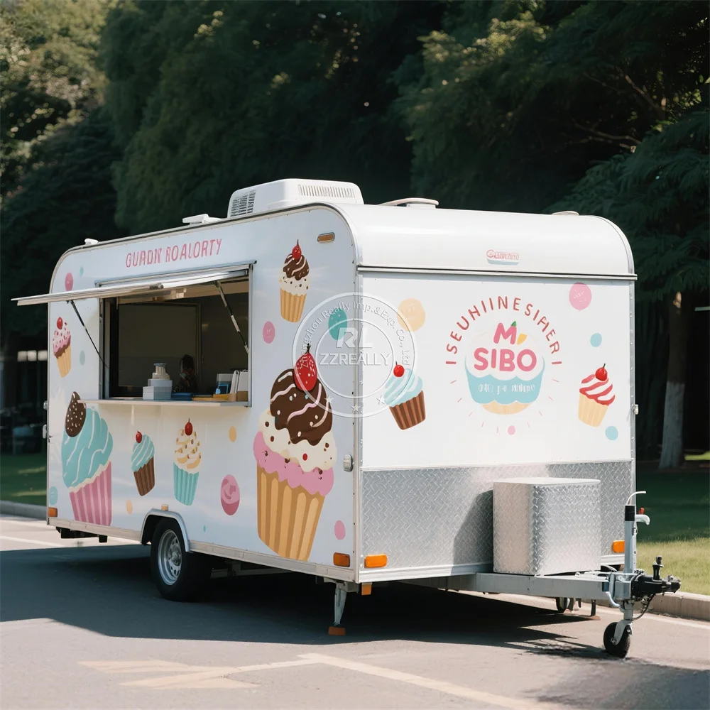 Mobile Restaurant Food Trailer Street Mobile Bubble Tea Hotdog Pizza Fast Food Truck With Fully Equipped
Mobile Restaurant Food Trailer Street Mobile Bubble Tea Hotdog Pizza Fast Food Truck With Fully Equipped