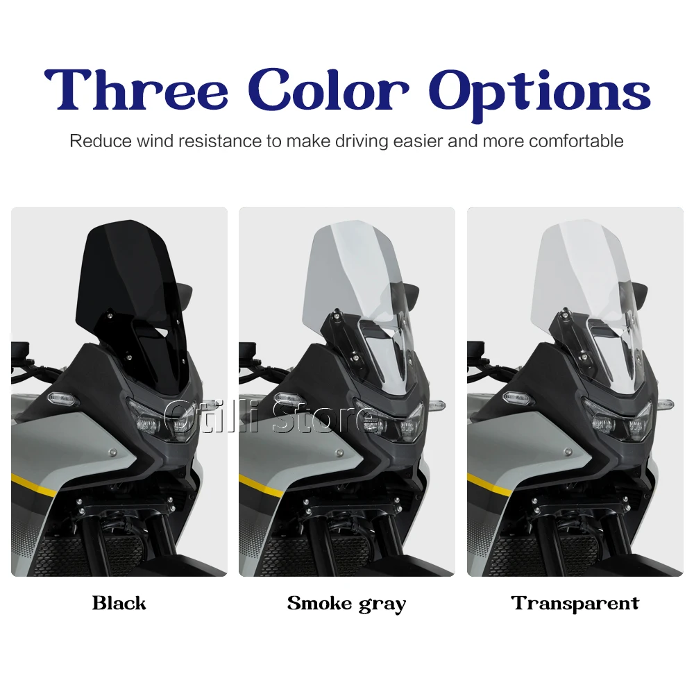 Motorcycle Front Windshield Windscreens Wind Deflectors Front Spoiler Aerodynamic For HONDA XL750 Transalp 2025 2026 Accessories
Motorcycle Front Windshield Windscreens Wind Deflectors Front Spoiler Aerodynamic For HONDA XL750 Transalp 2025 2026 Accessories