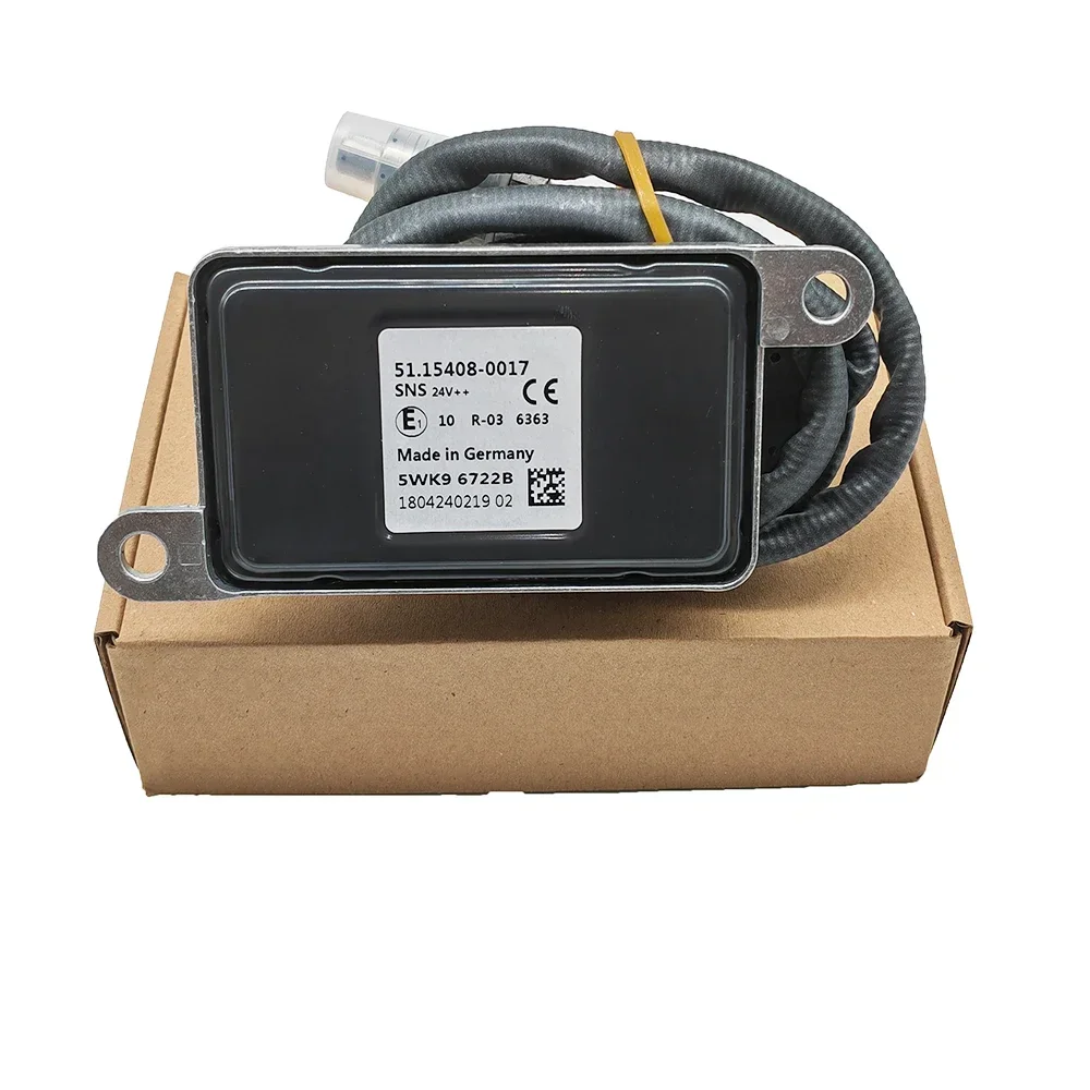 5WK96722B 51154080017 Original Brand New NOX Sensor Nitrogen Oxygen Sensor 51.15408-0017 For MAN Truck
5WK96722B 51154080017 Original Brand New NOX Sensor Nitrogen Oxygen Sensor 51.15408-0017 For MAN Truck