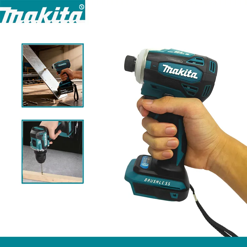 Makita DTD172 18V Brushless Cordless Impact Driver Rechargeable Screwdriver Drills Power Tools
Makita DTD172 18V Brushless Cordless Impact Driver Rechargeable Screwdriver Drills Power Tools