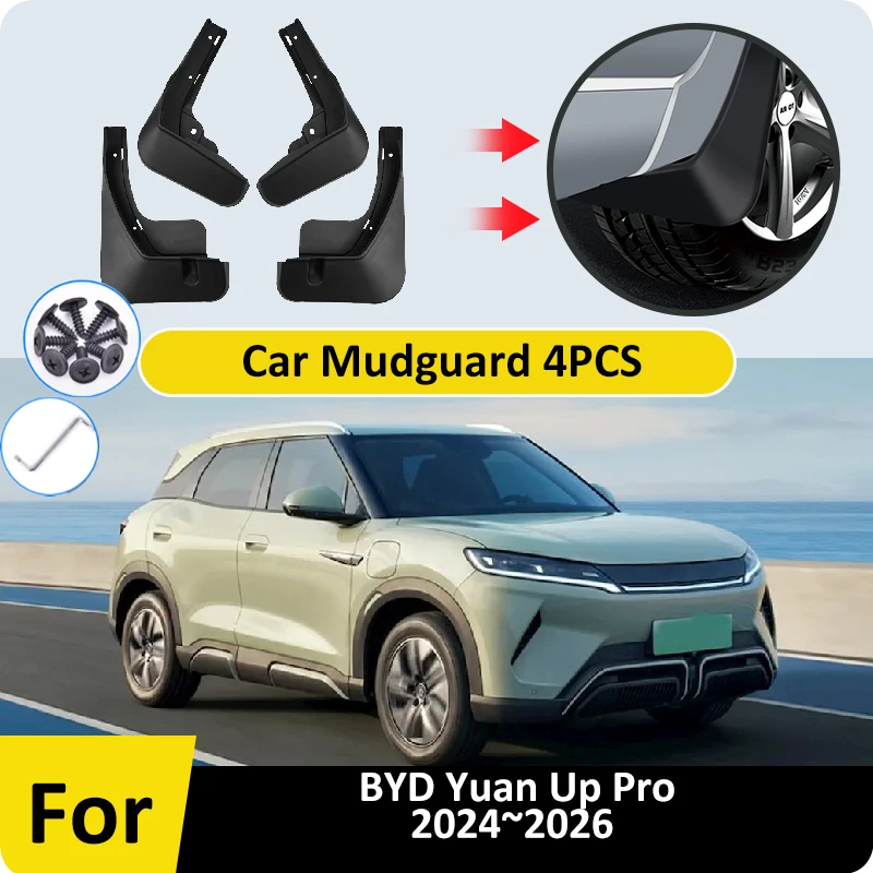 Car Fenders For BYD Yuan Up Pro Accessories Atto 2 2024 2025 2026 Mudguards Mudguard Splash Guards Wheel Protect Auto Protector
Car Fenders For BYD Yuan Up Pro Accessories Atto 2 2024 2025 2026 Mudguards Mudguard Splash Guards Wheel Protect Auto Protector