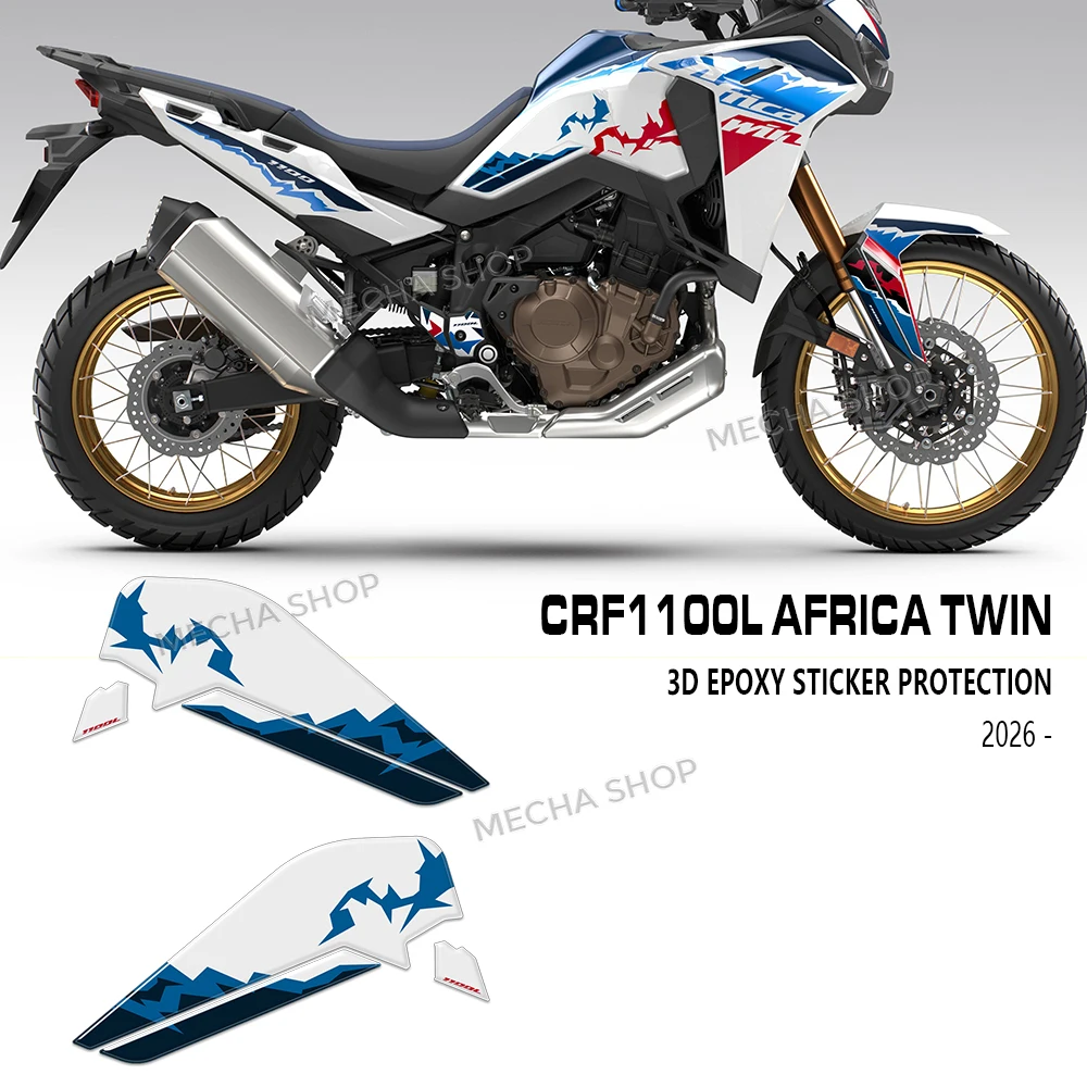 CRF1100L Accessories 3D Resin Decal Kit Tank Pad for Africa Twin CRF 1100 L 2022 2023 2024 2025 2026
CRF1100L Accessories 3D Resin Decal Kit Tank Pad for Africa Twin CRF 1100 L 2022 2023 2024 2025 2026