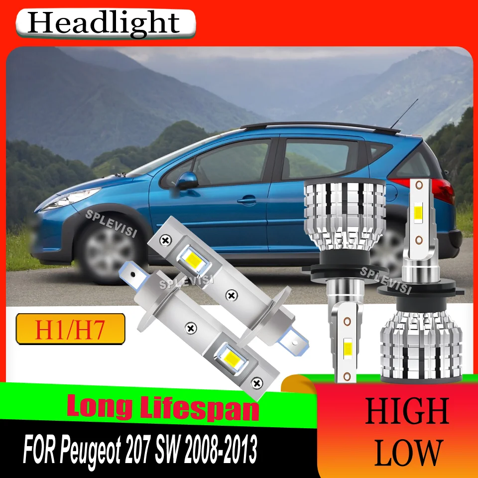 Plug And Play LED Headlights H1/448 High Beam H7/477/499 Low Beam Quick Install For Peugeot 207 SW 2008 2009 2010 2011 2012 2013
Plug And Play LED Headlights H1/448 High Beam H7/477/499 Low Beam Quick Install For Peugeot 207 SW 2008 2009 2010 2011 2012 2013