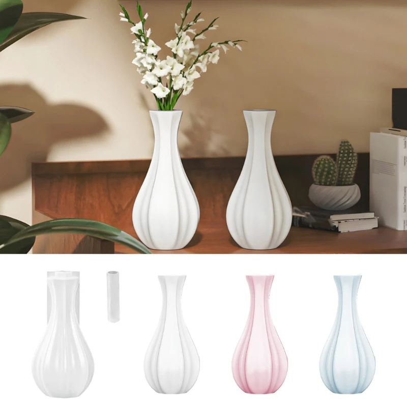 XXFD Silicone Vase Mold Easy Demolding Craft Molds Creative Crafting Moulds for Vase
XXFD Silicone Vase Mold Easy Demolding Craft Molds Creative Crafting Moulds for Vase