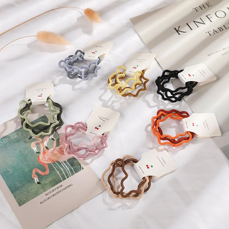 Wave Spiral Hair Ties Candy Color High Elastic Hair Bands Sweet Rubber Bands Hair Accessories for Women Girls Ponytail 
Wave Spiral Hair Ties Candy Color High Elastic Hair Bands Sweet Rubber Bands Hair Accessories for Women Girls Ponytail