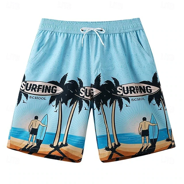 Tropical Floral Striped Beach Shorts Men Quick Dry Casual Shorts For Summer Street Party Vacation Daily Leisure Outdoor Sports
Tropical Floral Striped Beach Shorts Men Quick Dry Casual Shorts For Summer Street Party Vacation Daily Leisure Outdoor Sports
