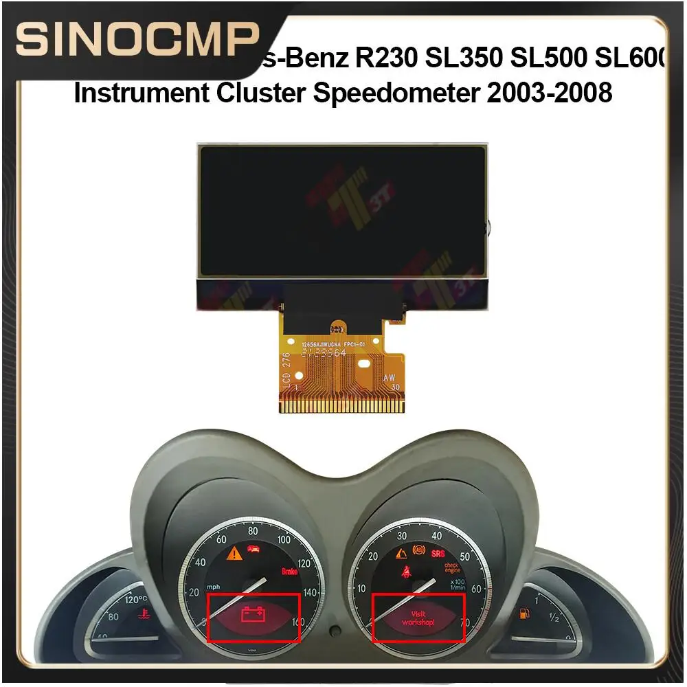 1Pcs Instrument LCD Display A2305407611 For Mercedes R230 SL500 SL550 2003-2012 Automotive instrument accessories Brand New
1Pcs Instrument LCD Display A2305407611 For Mercedes R230 SL500 SL550 2003-2012 Automotive instrument accessories Brand New