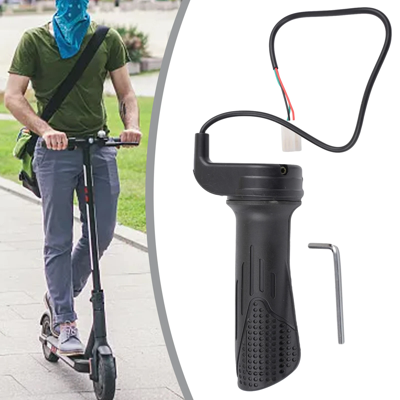 Scooter E-Bike Adjustable Speed control handle Throttle Grip Handlebar Motorcycle Wire Replacement Accessories
Scooter E-Bike Adjustable Speed control handle Throttle Grip Handlebar Motorcycle Wire Replacement Accessories