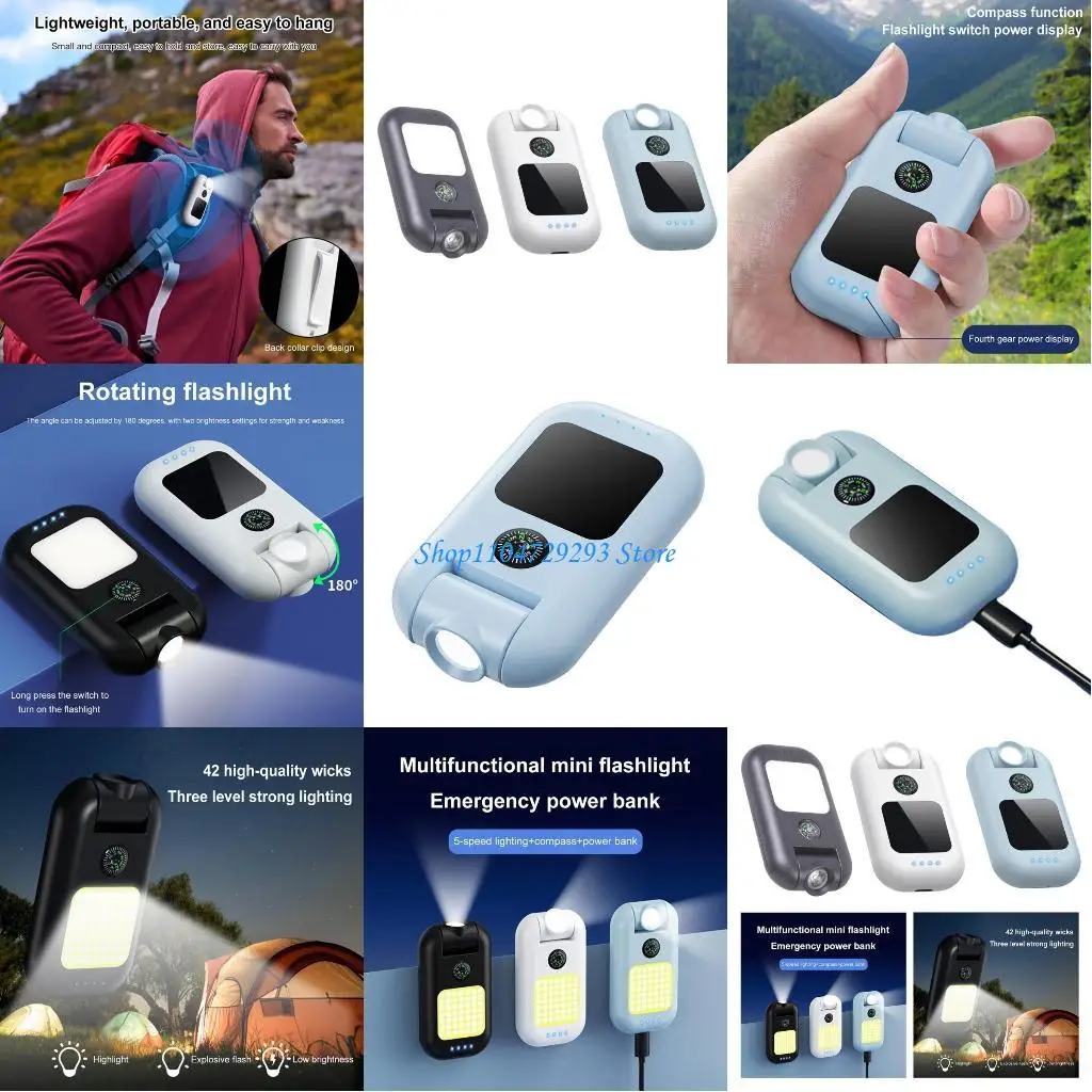 Y2GD Compact Keychain 1500mAh Type C Battery Pack Portable Emergency Flashlight COBLamp Outdoor Activities
Y2GD Compact Keychain 1500mAh Type C Battery Pack Portable Emergency Flashlight COBLamp Outdoor Activities