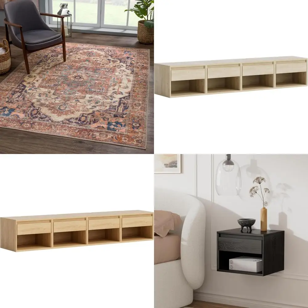 Washable 6x9 Area Rug Beige/Terracotta Traditional Style for Living Room, Bedroom, Dining Room, Kitchen - Durable and Easy to Cl
Washable 6x9 Area Rug Beige/Terracotta Traditional Style for Living Room, Bedroom, Dining Room, Kitchen - Durable and Easy to Cl