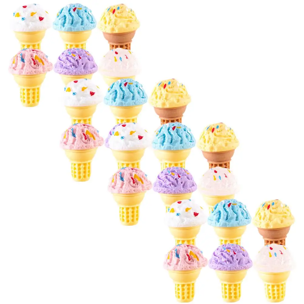 Ice Cream Cone Food Miniature Toy Ornament Dollhouse Model Decorations Resin Toys
Ice Cream Cone Food Miniature Toy Ornament Dollhouse Model Decorations Resin Toys
