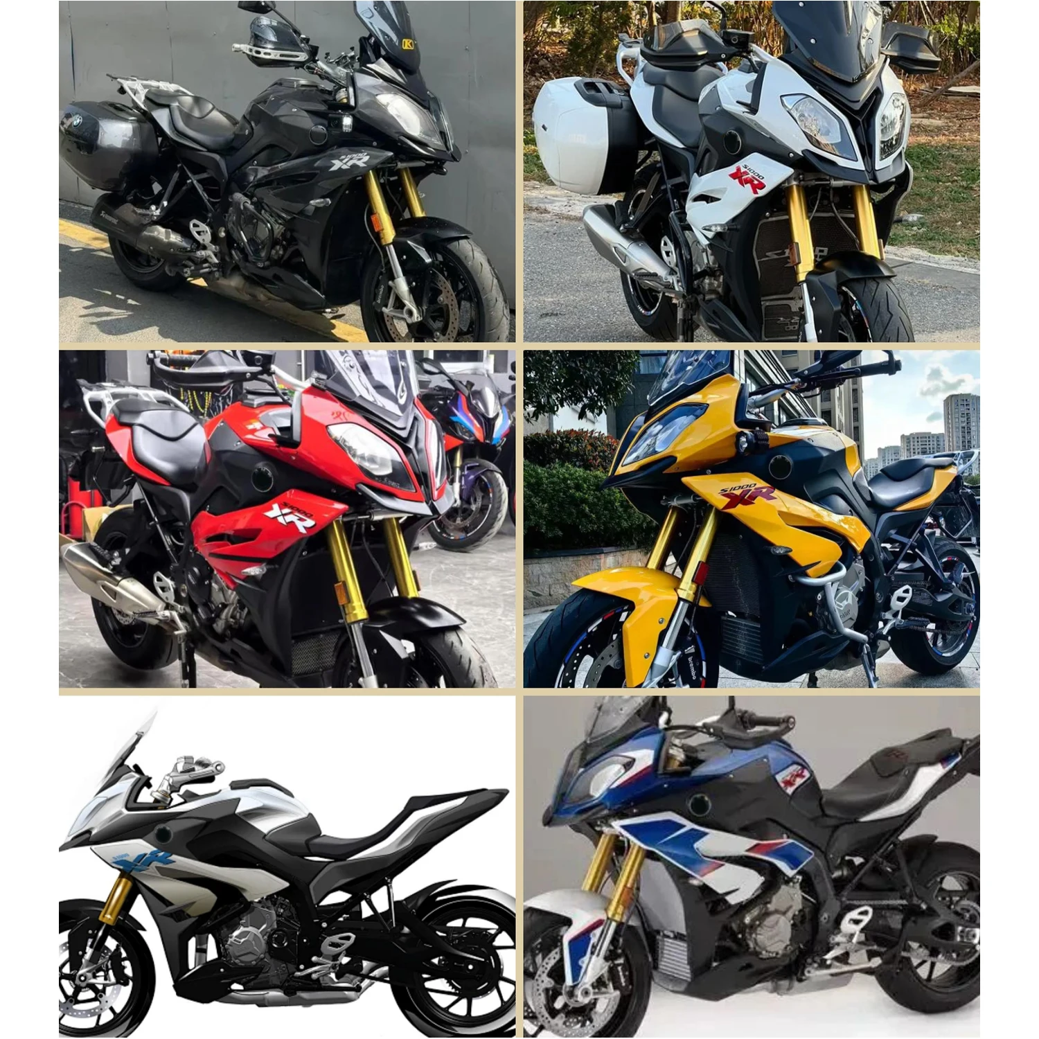 Fit for S1000Xr 2016 2017 2018 2019 Customizable New Abs Motorcycle Plastics Fairing Kit Injection Mold Bodywork Panel Kit
Fit for S1000Xr 2016 2017 2018 2019 Customizable New Abs Motorcycle Plastics Fairing Kit Injection Mold Bodywork Panel Kit