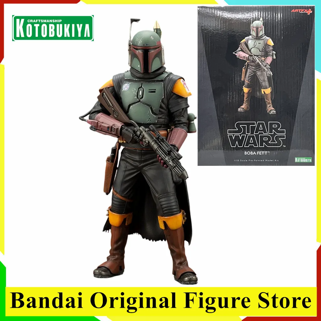 Original KOTOBUKIYA The Book of Boba Fett Action Figure Toys PVC Model Collection Anime Figurine Status Gift
Original KOTOBUKIYA The Book of Boba Fett Action Figure Toys PVC Model Collection Anime Figurine Status Gift