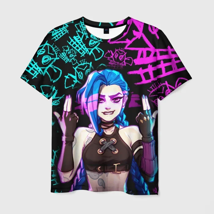 New Anime Arcane League Jinx Graphic 3D Printed t-shirt Men Women Short Sleeve O-Neck Tee Shirt Casual Harajuku Y2k Top Clothing
New Anime Arcane League Jinx Graphic 3D Printed t-shirt Men Women Short Sleeve O-Neck Tee Shirt Casual Harajuku Y2k Top Clothing