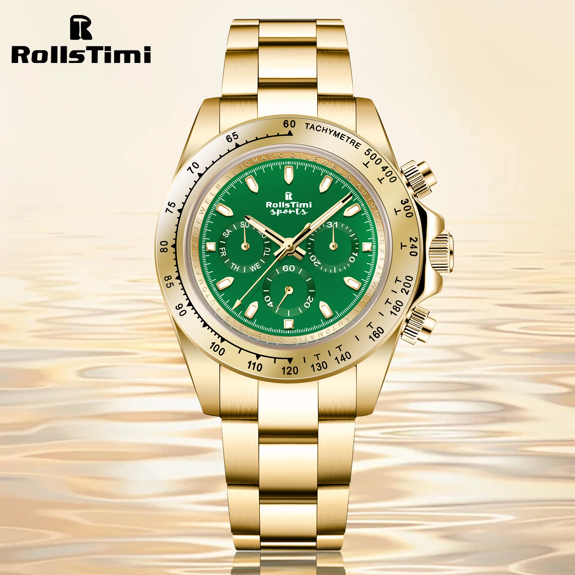 Men's Watch 2025 New RollsTimi Top Brand Mechanical Watches For Man Ceramic Bezel Luxury Automatic Wrist Watches Stainless Steel
Men's Watch 2025 New RollsTimi Top Brand Mechanical Watches For Man Ceramic Bezel Luxury Automatic Wrist Watches Stainless Steel