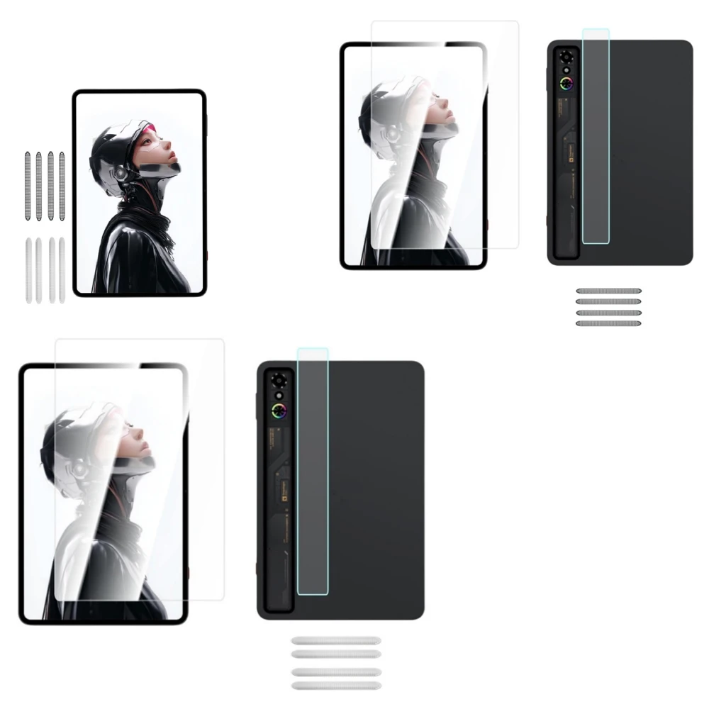1 Set Screen Protector For RedMagic Astra Gaming Tablet 9H Tempered Glass Protective Film HD Film Dust Mesh Lens Protector Set
1 Set Screen Protector For RedMagic Astra Gaming Tablet 9H Tempered Glass Protective Film HD Film Dust Mesh Lens Protector Set