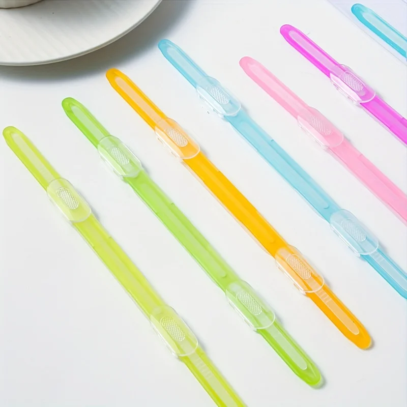 1pc of 10 Multi-Color Plastic Binder Clips, Suitable for Office and School Bookmark Organization
1pc of 10 Multi-Color Plastic Binder Clips, Suitable for Office and School Bookmark Organization