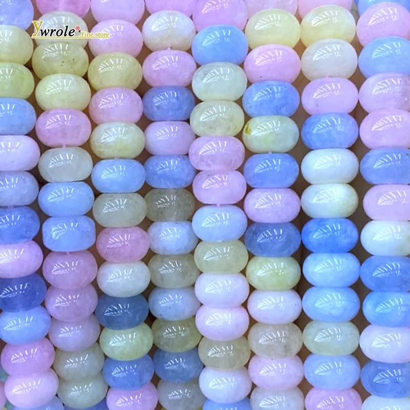 6x10mm Rondelle Morganite Color Chalcedony Natural Stone Loose Spacer Beads for Jewelry Making Diy Charms Bracelet Accessories
6x10mm Rondelle Morganite Color Chalcedony Natural Stone Loose Spacer Beads for Jewelry Making Diy Charms Bracelet Accessories