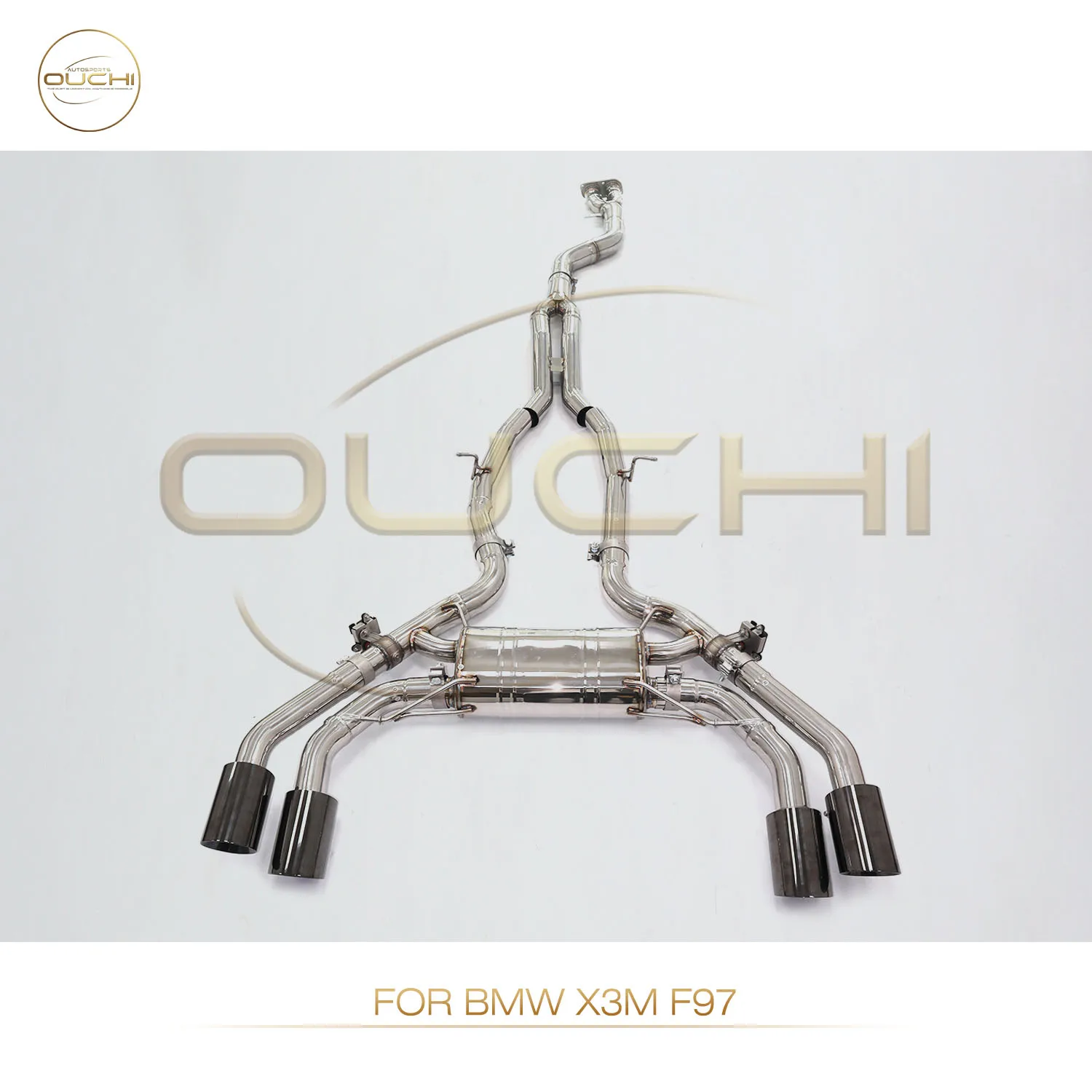 OUCHI Factory Direct Sales Stainless Steel Catback For BMW X3M F97 Performance Exhaust With Single Pipe Electronic Valve Parts
OUCHI Factory Direct Sales Stainless Steel Catback For BMW X3M F97 Performance Exhaust With Single Pipe Electronic Valve Parts